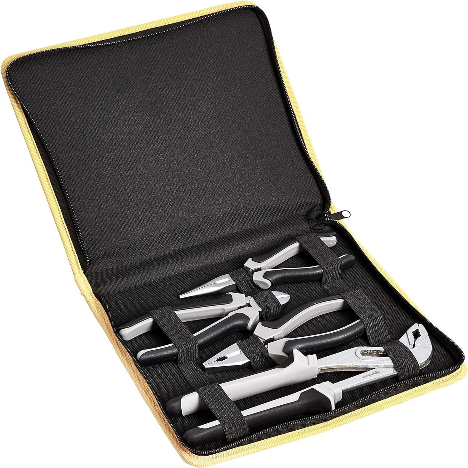 Basics Pliers Set of 4 Pieces Grey Black